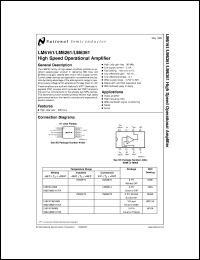 Click here to download LM6261M Datasheet