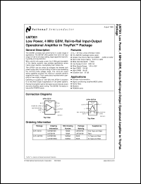 Click here to download LM7301 Datasheet