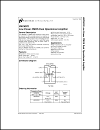 Click here to download LMC6022IM Datasheet