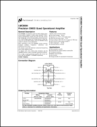 Click here to download LMC6084IMX Datasheet