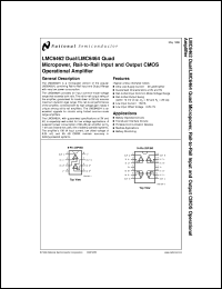 Click here to download LMC6462AIMX Datasheet