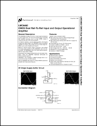 Click here to download LMC6482AIMX Datasheet