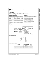 Click here to download LMC7660IN Datasheet