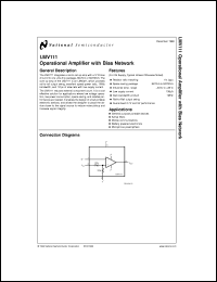 Click here to download LMV111M7X Datasheet