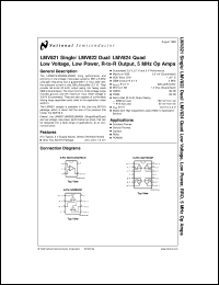 Click here to download LMV821M5 Datasheet