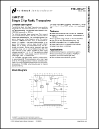 Click here to download LMX3162 Datasheet