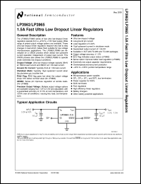 Click here to download LP3962EMP-1.8 Datasheet