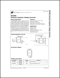 Click here to download MAX660MX Datasheet