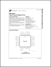 Click here to download MM145453V Datasheet