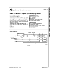 Click here to download MM5452VX Datasheet