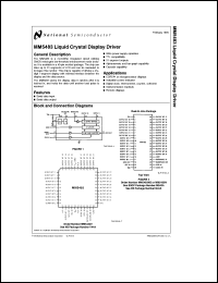 Click here to download MM5483N Datasheet
