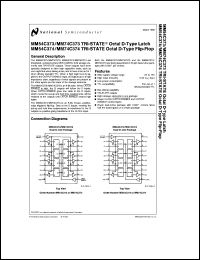 Click here to download MM54C373MW8 Datasheet