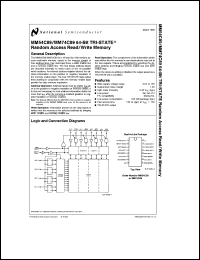 Click here to download MM54C89 Datasheet