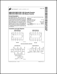 Click here to download MM54C90 Datasheet