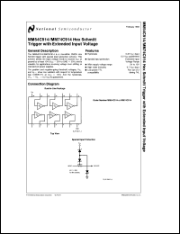 Click here to download MM54C914J/883 Datasheet