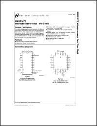 Click here to download MM58167BN Datasheet