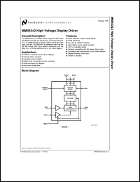 Click here to download MM58342 Datasheet
