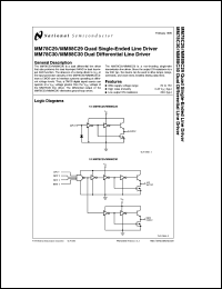 Click here to download MM78C29 Datasheet
