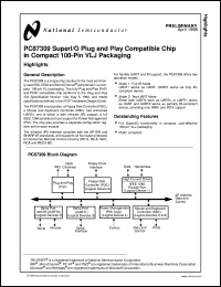 Click here to download PC87309-ICK/EB Datasheet