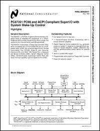 Click here to download PC87351-ICK/VLA Datasheet