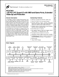 Click here to download PC87363 Datasheet
