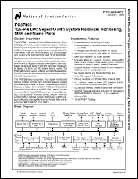 Click here to download PC87366-ICK/VLA Datasheet
