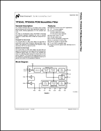 Click here to download TP3040N Datasheet