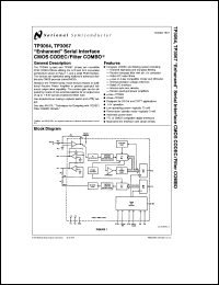 Click here to download TP3067V Datasheet