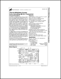 Click here to download TP3410J304-X Datasheet