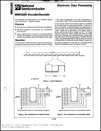 Click here to download MM53200 Datasheet