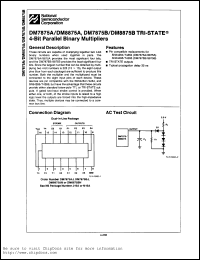 Click here to download DM8875A Datasheet