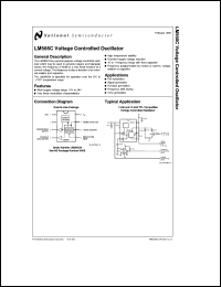 Click here to download LM566CN Datasheet