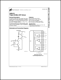 Click here to download LM2419T Datasheet