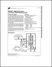 Click here to download NSC800D-3 Datasheet
