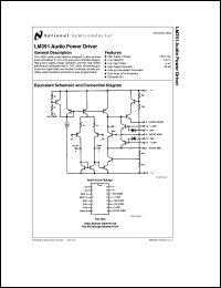 Click here to download LM391N-100 Datasheet