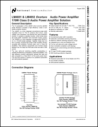 Click here to download LM4652TA Datasheet