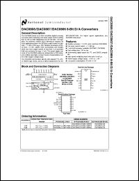 Click here to download DAC0807LCM Datasheet