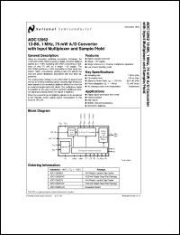 Click here to download ADC12062BIV Datasheet