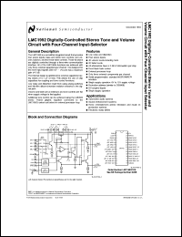 Click here to download LMC1992N Datasheet