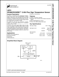 Click here to download LM74-3 Datasheet