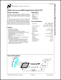 Click here to download LM9617-5SENSORS Datasheet
