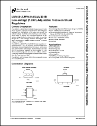 Click here to download LMV431BCM5 Datasheet