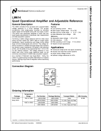 Click here to download LM614CN Datasheet