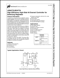 Click here to download LM3477MM Datasheet