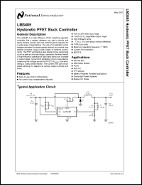 Click here to download LM3485MM Datasheet