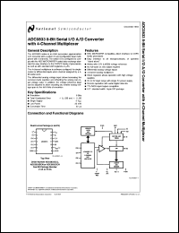 Click here to download ADC0833 Datasheet