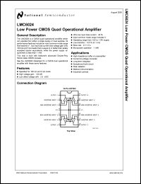 Click here to download LMC6024IN Datasheet
