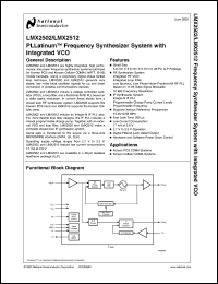 Click here to download LMX2502 Datasheet