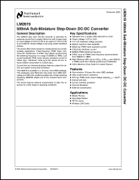 Click here to download LM2619ATL Datasheet