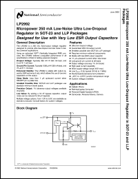 Click here to download LP2992AIM5X-1.8 Datasheet